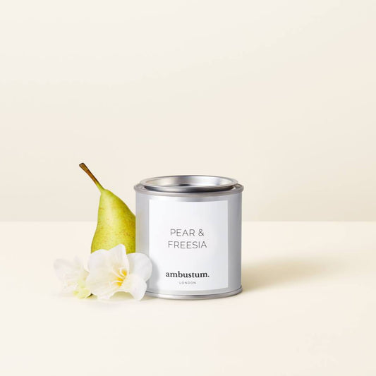 Pear & Freesia Candle Tin
